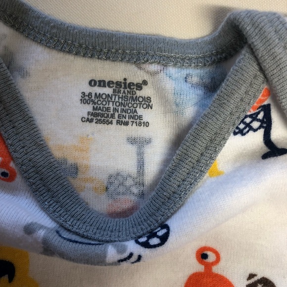 3 Piece Monster Theme Baby - Picture 10 of 10